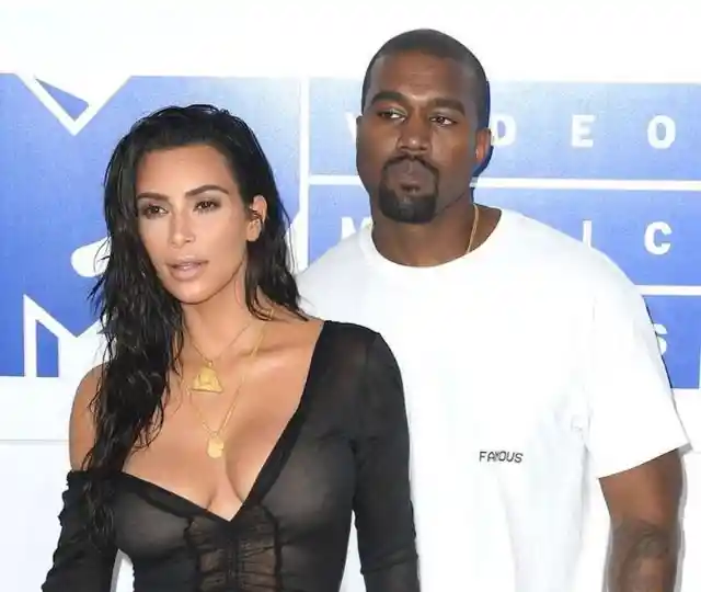 Kim Kardashian and Kanye West