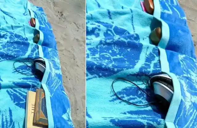 Beach Towel Pouch