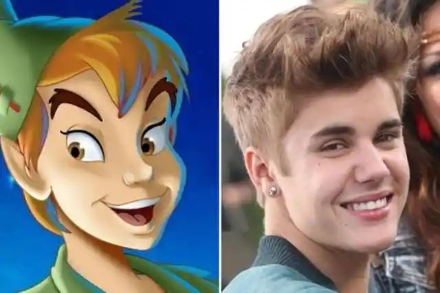 Justin Bieber + Peter Pan