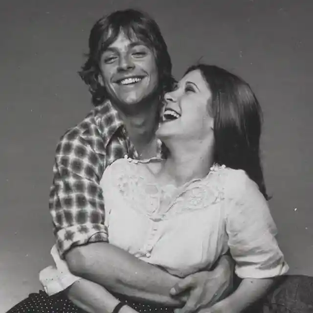 Mark Hamill and Carrie Fisher