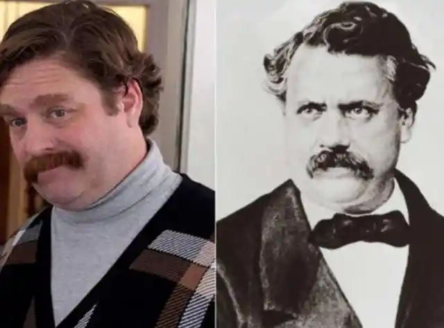 3. Zach Galifianakis And Louis Vuitton