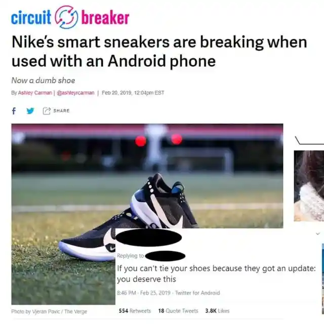 Smart BB Shoes Gone Dumb