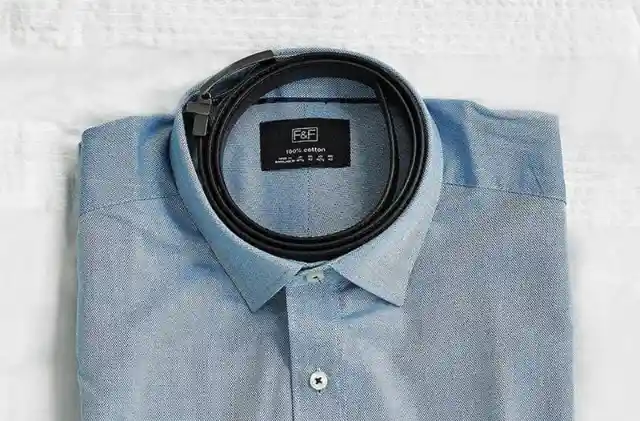 Belt On Your Button-Down Shirts