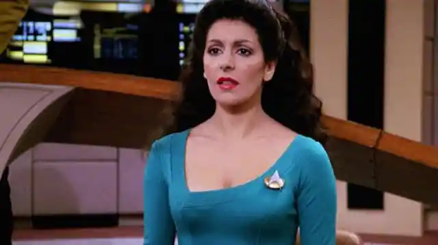 Marina Sirtis as Deanna Troi