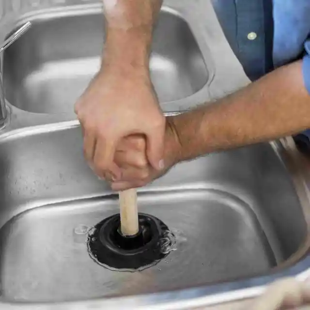 Toilet Plungers Are not for the Sink