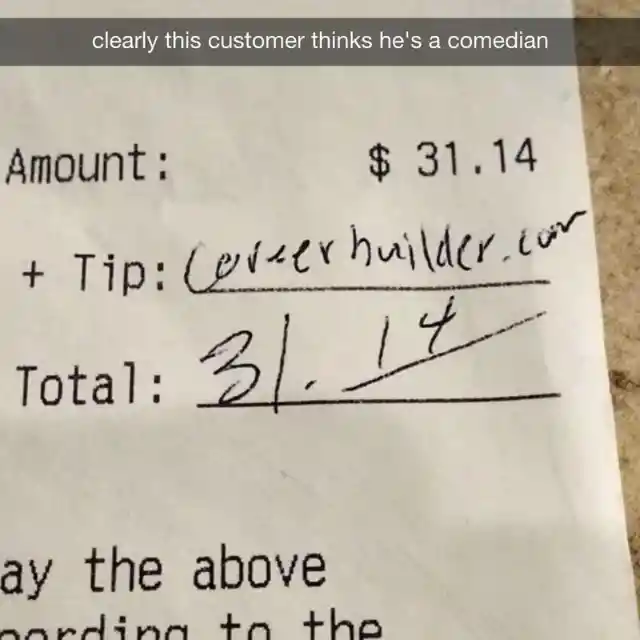 Unsolicited tip