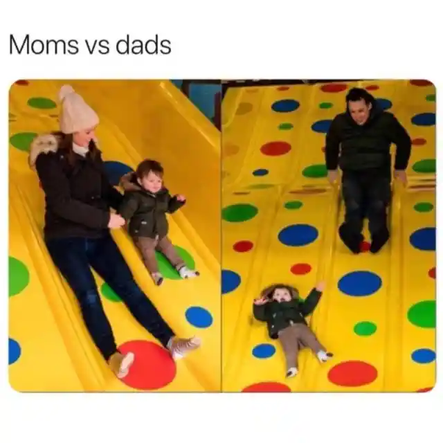 Mom vs Dad