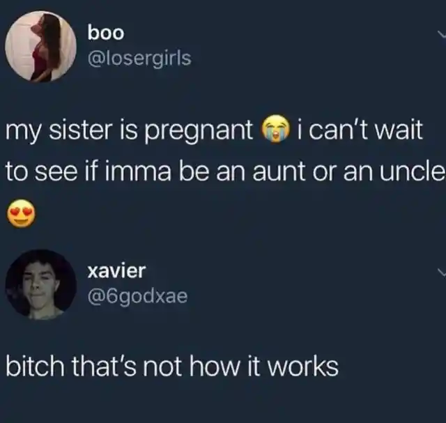 Excited Aunt Or Uncle