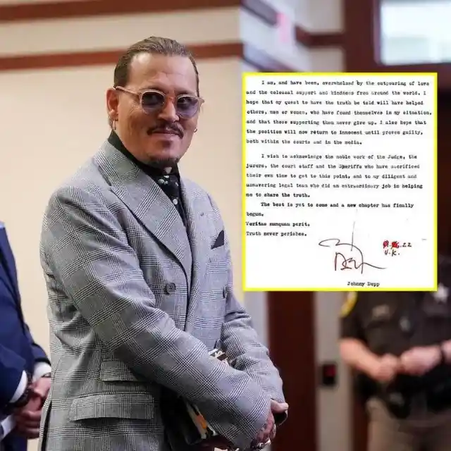 Depp’s Vindication