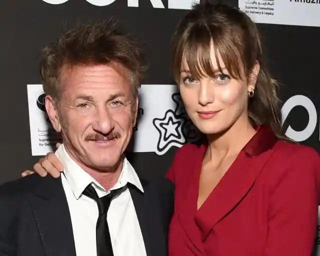 Sean Penn and Leila George (32 Years)