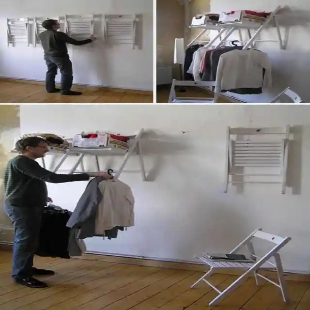 A New Use for Folding Chairs