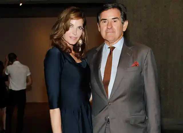 Stephanie Seymour y Peter Brant