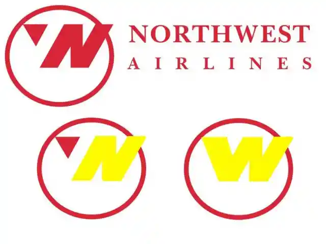 Northwest Airlines and its odd logo