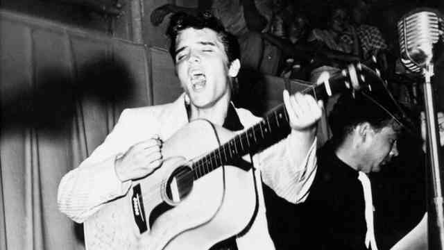 In which city did Elvis Presley's music career begin?