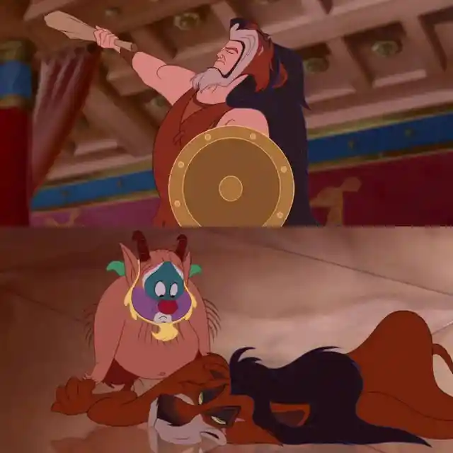 Scar's Dark Cameo in Hercules