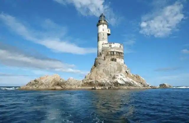 Aniva Rock Lighthouse - Sakhalinskaya Oblast, Russia