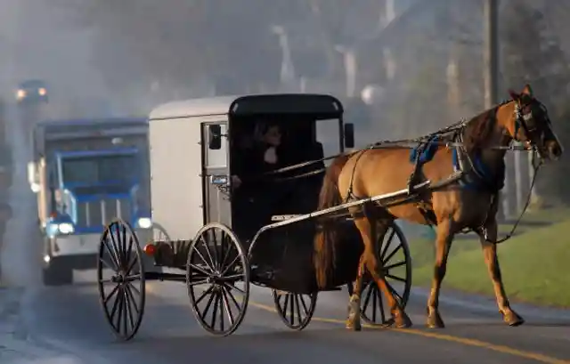 Amish Can’t Own Or Drive A Car