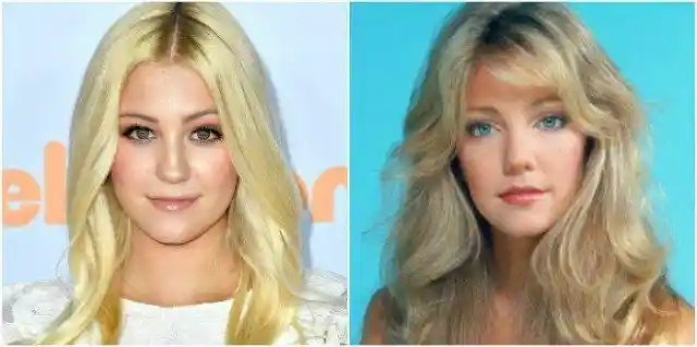 Heather Locklear and Ava Sambora at 20