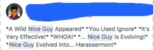 A Wild “Nice Guy” Appears