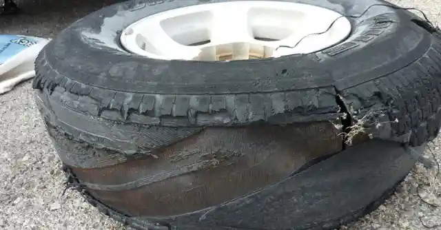 Blown Tire