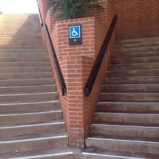 You Can Take The Stairs, Or The Stairs