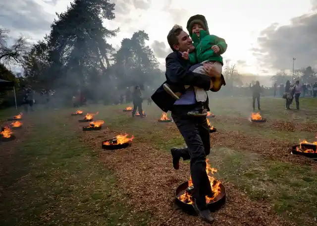 26. Persian New Year Is Celebrated with Fire