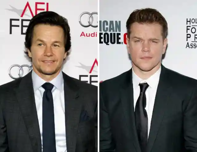 Mark Wahlberg et Matt Damon