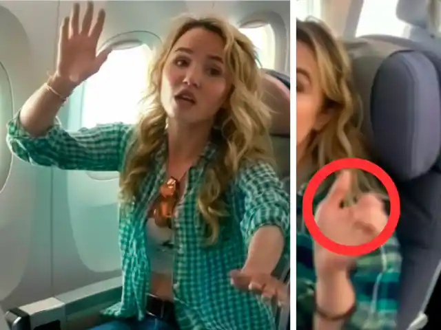 Young Woman Frequently Makes Hand Gestures on Plane – When Flight Attendant Discovers the Reason, She Notifies Law Enforcement