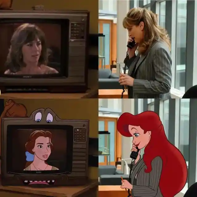 Did Ariel and Belle Appear in Enchanted?