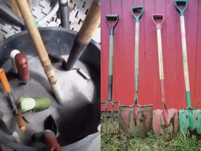 Sand to Halt Rust in Your Garden Tools