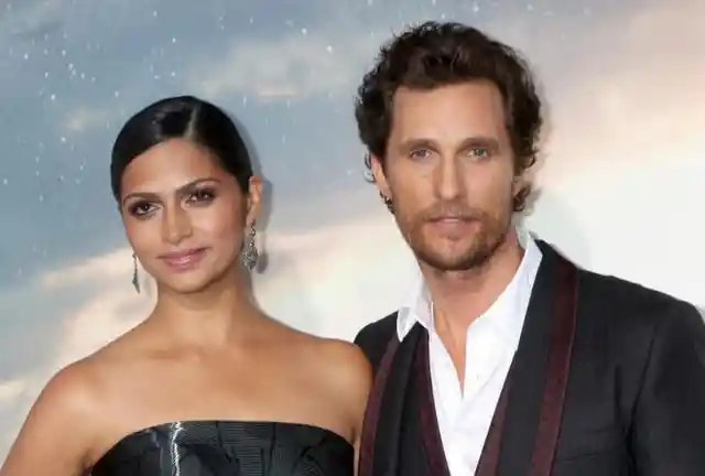 Matthew McConaughey and Camila Alves