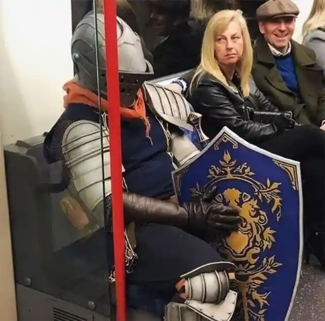 Hilarious Moments Caught on the NYC Subway