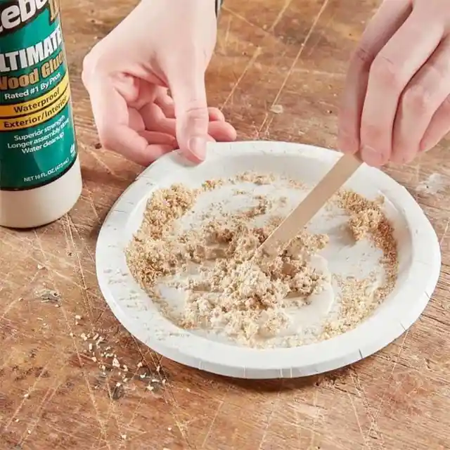 Sawdust as a Wood Filler