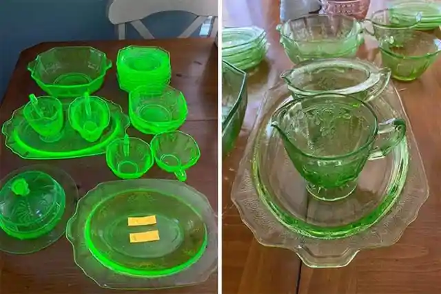 The Unexpected Uranium Glass Set