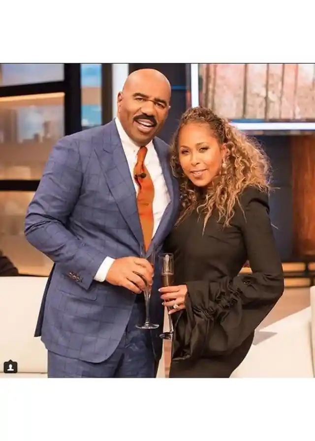 Steve Harvey & Marjorie Bridges