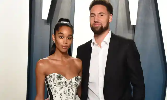 Klay Thompson & Laura Harrier