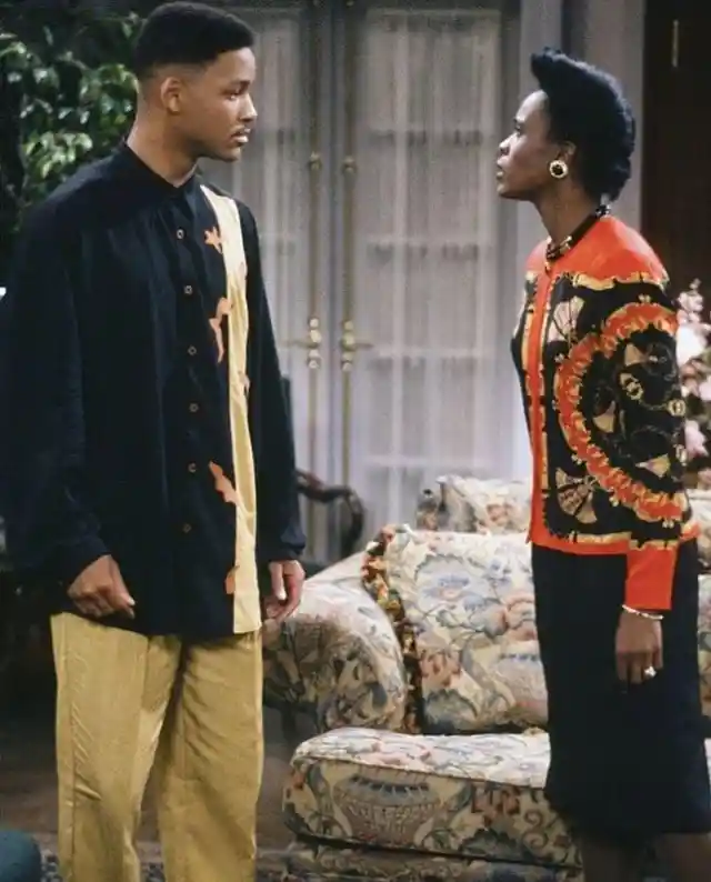 Will Smith and Janet Hubert