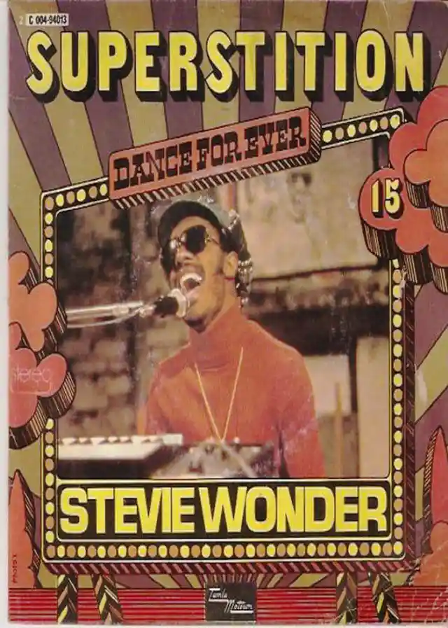 #2. Superstition – Stevie Wonder