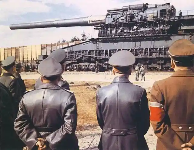 The Nazis’ Supersized Railway Gun