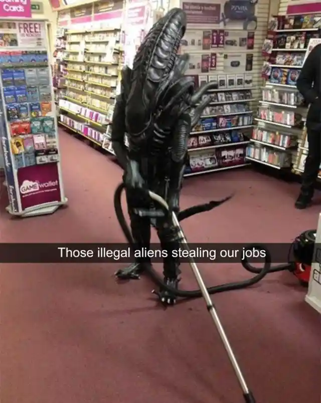 Wanted: aliens for employment opportunities