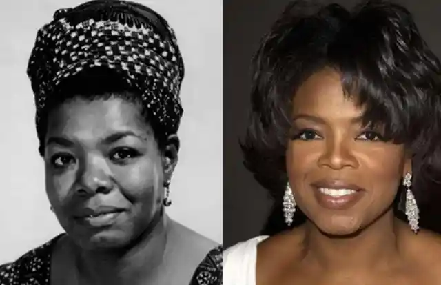 6. Oprah Winfrey And Maya Angelou