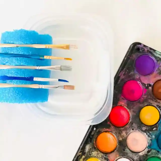 Paint Brush Holder