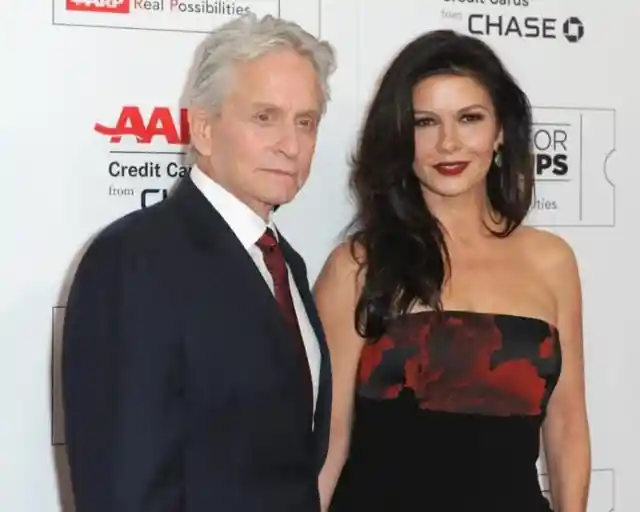 Michael Douglas and Catherine Zeta-Jones (25 Years)