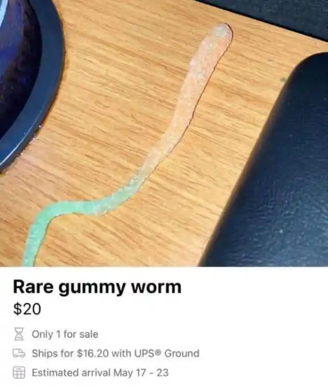 Gummy Worm With Free Mold?