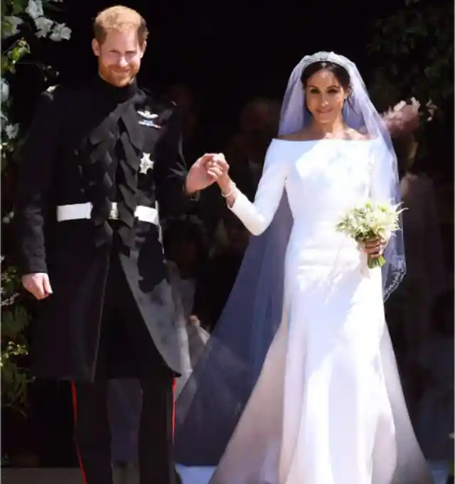 Meghan And Her Wedding Dress