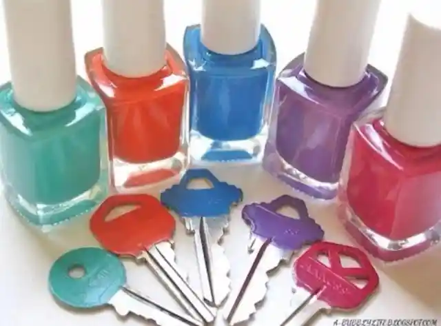 Nail Polish Key Covers