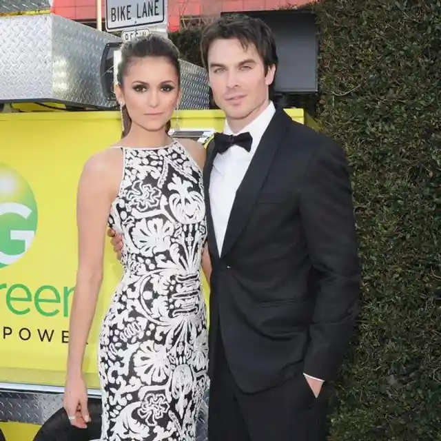 Ian Somerhalder and Nina Dobrev