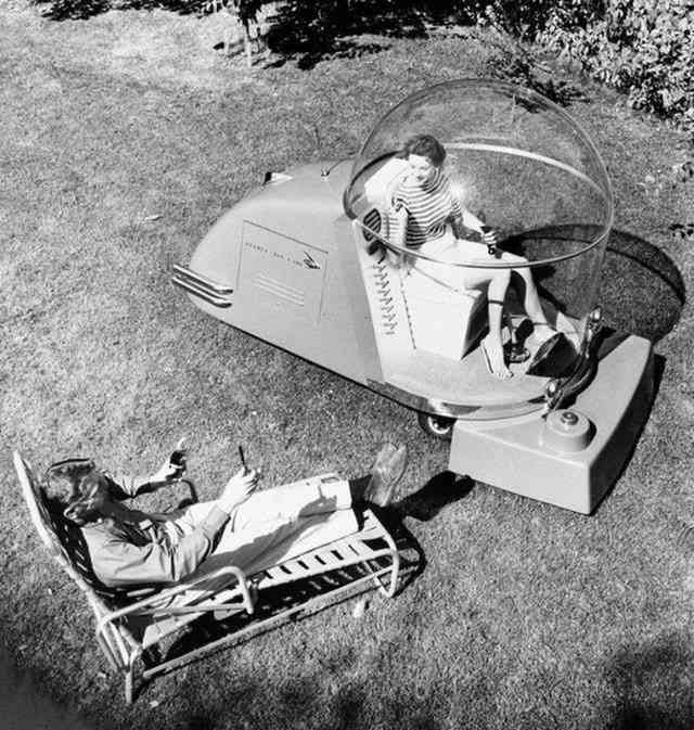 "Power Mower Of The Future" 1957