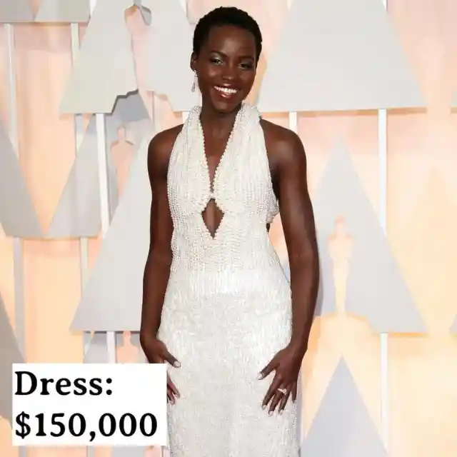 Lupita Nyong’o in Calvin Klein