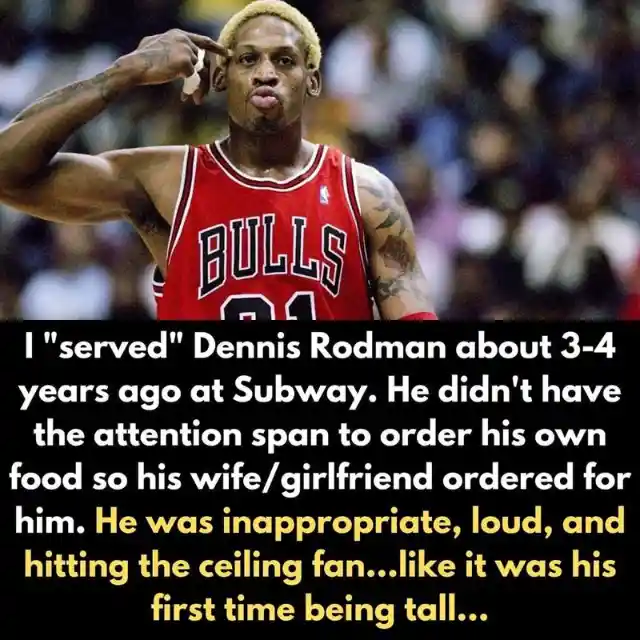 A Boorish Rodman